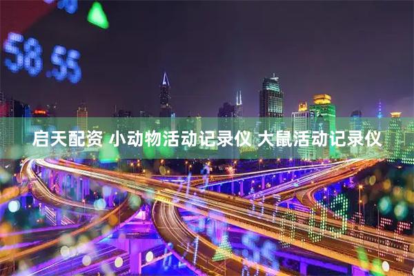 启天配资 小动物活动记录仪 大鼠活动记录仪